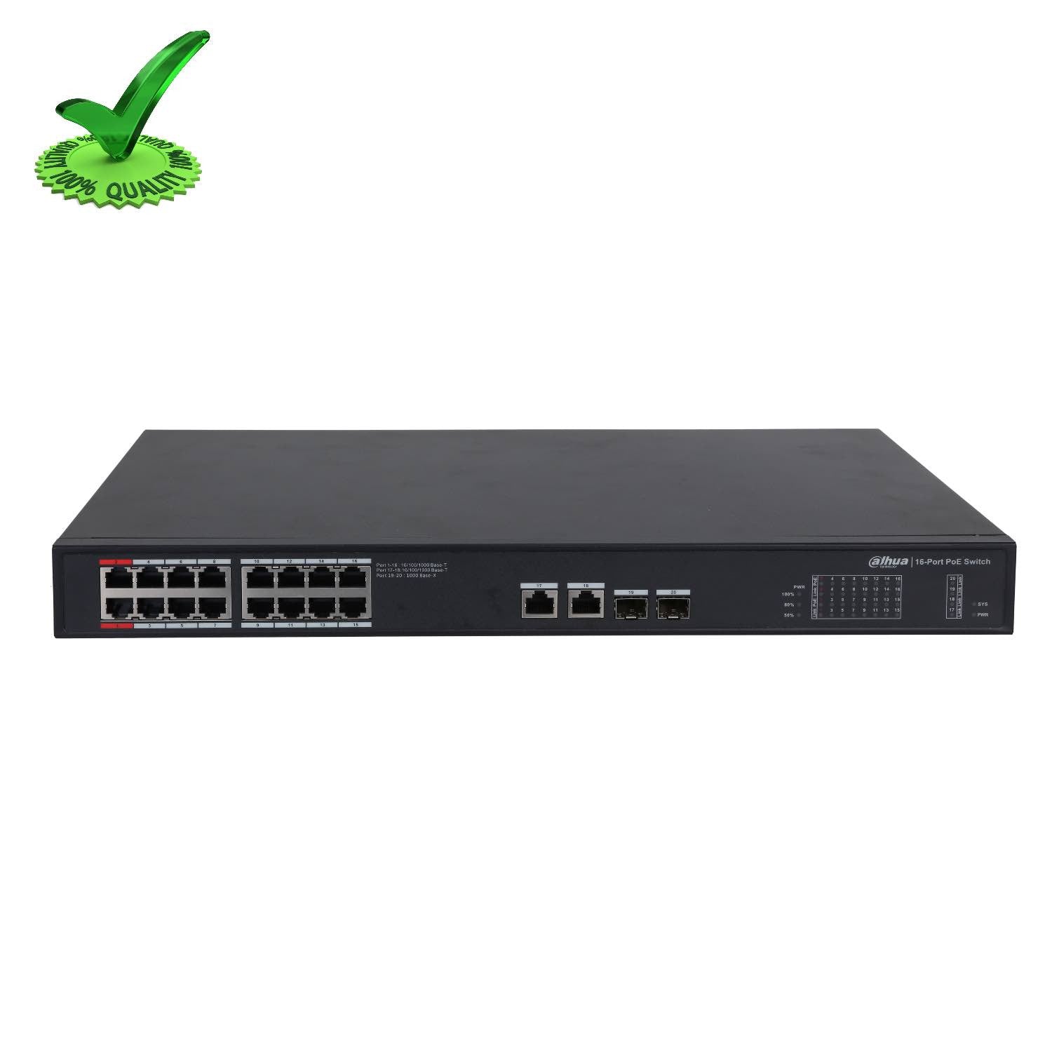 Dahua DH-PFS3228-24GT-240 24 Port POE Switch Dahua DH-PFS3228-24GT-240 24 Port POE Switch